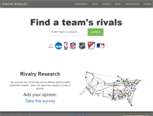 Tablet Screenshot of knowrivalry.com